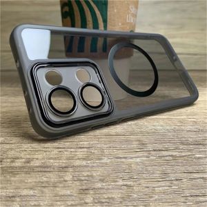 &Eacute;tui magn&eacute;tique pour Redmi Note 13 Pro 5G Note13 4G Xiaomi POCO X6 M6 F6 Pro, housse transparente en