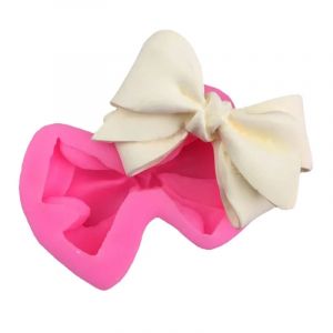 Moules à gâteau en Silicone avec nœud papillon, moule à cire d'aromathérapie pour décoration de