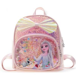 Disney congelé filles sac d'école elsa anna reine des neiges princesse sacs à dos enfants sac