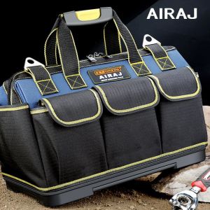 AIRAJ-Sac à outils multifonction pour électricien, sac de rangement professionnel, étanche,