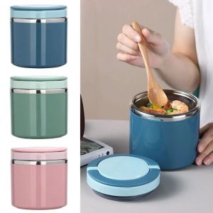 Pot de nourriture Thermos à soupe, récipient à déjeuner isolé, boîte à Bento pour aliments froids et