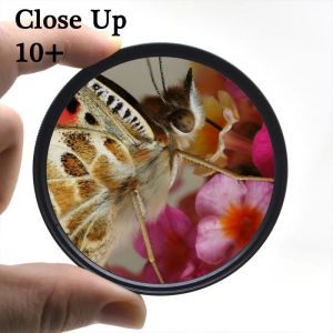 KnightX 49mm 52mm 55mm 58mm 62mm 67mm 72mm 77mm filtre d'objectif Macro gros plan + 10 Kit de