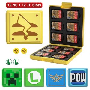 Étui pour cartes de jeu Switch pour cartes Micro SD de jeux NS Switch, étui pour cartouche de