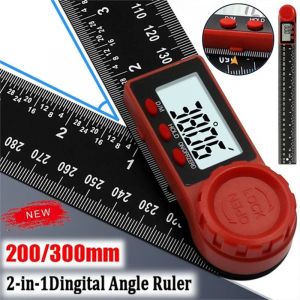 Inclinomètre numérique 2 en 1, règle d'angle numérique, goniomètre électronique, rapporteur,