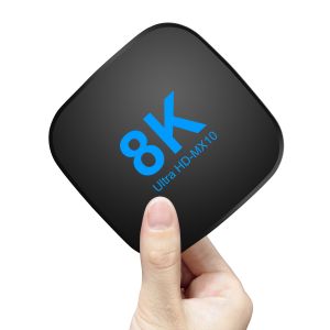 Transpeed Android 13 TV Box ATV double Wifi avec applications TV 8K vidéo BT5.0 + RK3528 4K 3D