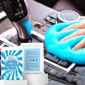 Gel de nettoyage de voiture colle douce sortie d'air de voiture boue d'aspirateur multi-fonction