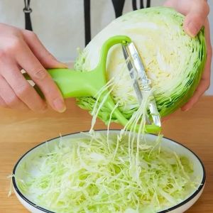 Éplucheur à large bouche, râpe à chou et fruits, trancheuse de pommes de terre et salade, gadget de