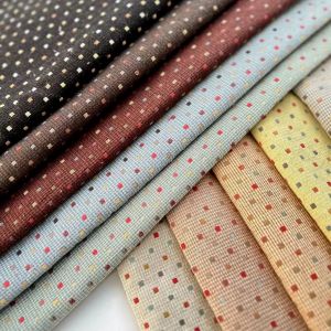 Tissu japonais teint en fil pour la couture, patchwork fait main, courtepointe, groupe Little Grill,