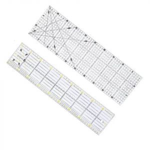 Fenrry règle de Patchwork acrylique multi-tailles règle de dessin transparente bureau école couture