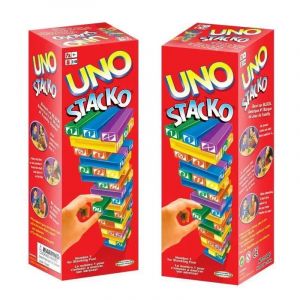 Stacko UNO Card Board Games, Family Entertainment, Poker Party, Early TariPuzzle, Stackoed Toys,