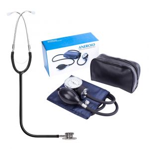 Tensiomètre manuel sphygmomanomètre diastolique Double face médecin stéthoscope sphygmomanomètre