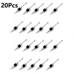20/10 pièces Gadget ajouter une perle strass Lampwork décoratif perlé bouchon de bouteille de vin en