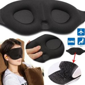 Masque pour les yeux 3D, aide au repos de voyage, Patch de couverture pour les yeux, masque de