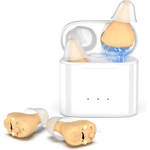 Nano aide auditive rechargeable à réduction de bruit pour personnes âgées - Aide auditive numérique
