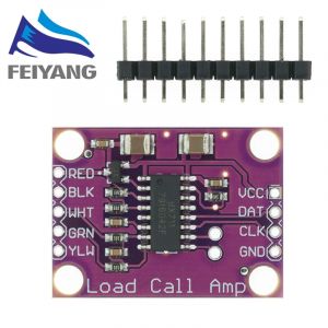 Capteur de pesage HX711, adaptateur de Conversion A/D 24 bits, carte amplificateur de cellule de