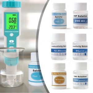 Solutio d'étalonnage PH boarder, solution d'étalonnage de la salinité de la conductivité, agent PH