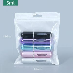 5 pi&egrave;ces 5ml vaporisateur pompe &agrave; parfum bouteille de parfum rechargeable vaporisateur atomiseur