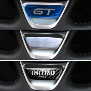 Autocollant emblème de garniture inférieure de volant, pour Renault Megane 4 Scenic Talisman Espace
