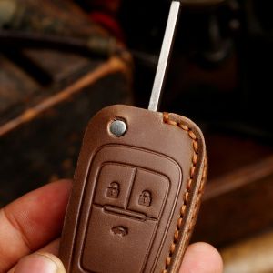 Étui en cuir pour clé de voiture, coque Fob pour Buick pour Chevrolet Cruze Aveo Trax Opel Astra