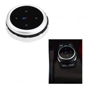 Couvercle de bouton de commande M Mark iDrive, mise à niveau pour BMW X1 F25 X3 X4 F15 X5 F16 X6 1 2