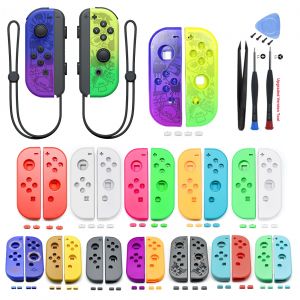 Kit de réparation de remplacement en plastique, boîtier de bricolage, coque pour interrupteur OLED