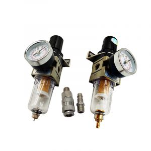 AW2000-02 1/4 r&eacute;gulateur de pression d'air pneumatique s&eacute;parateur huile-eau compresseur filtre &agrave; air