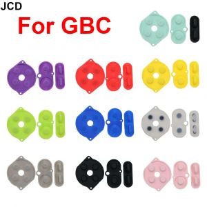 1/2/5/10 jeux de boutons conducteurs en caoutchouc colorés A-B d-pad pour Nintendo Game Boy couleur