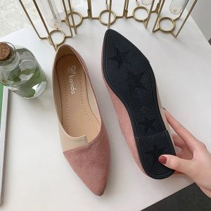 Femmes chaussures mode &eacute;pissure Mule appartements bout pointu ballerine Ballet chaussure plate