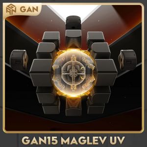 GAN nouveau Gan 15 Maglev UV Cube de vitesse magique magnétique sans colle professionnel GAN 15 M