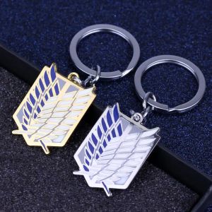 Porte-clés classique attaque sur Titan Shingeki No Kyojin, Anime Cosplay ailes de la liberté, pour