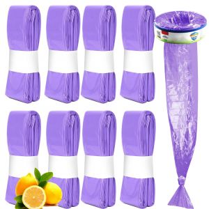 1/5/10 pi&egrave;ces violet seau &agrave; couches recharges sacs pour Angelcare poubelle pour Sangenic Tommee