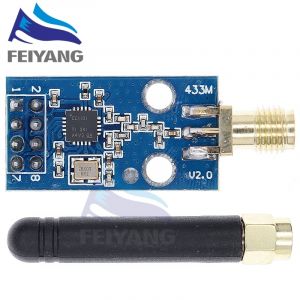 Module sans fil CC1101 433MHz avec antenne SMA, Module émetteur-récepteur sans fil pour Arduino