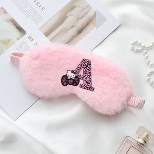 Masques pour les yeux endormis pour enfants et adultes, bandeau pour les yeux, couvre-yeux, Hello