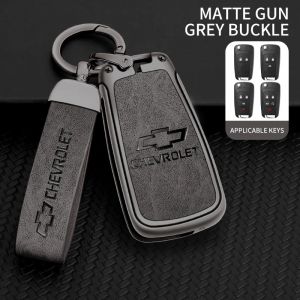 Étui à rabat en alliage de Zinc pour clé de voiture, coque de protection pour Chevrolet Cruze Aveo