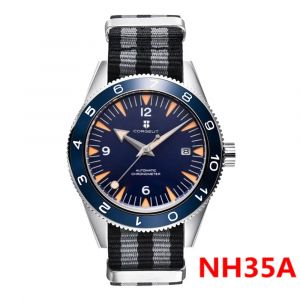 Corgeut-Montre Militaire existent pour Homme, Montres-Bracelets Mécaniques en Céramique, Horloge de