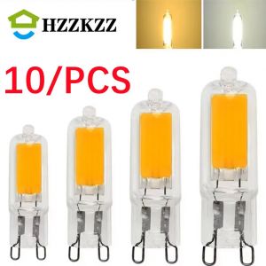 HZZKZZ ampoule LED G9 Super brillante 7W 9W 12W15W 220V lampe en verre lumi&egrave;re &agrave; puissance constante