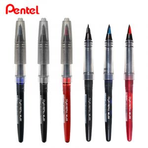 Recharge de stylo japonais Pentel Tradio Pulaman MLJ20 pour TRJ50 0.7-2.0mm, pointe en Fiber en