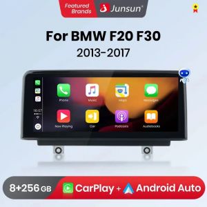 Junsun-Autoradio sans fil pour BMW, CarPlay, Android 13, Limitation GPS, 4G, BMW Series 1, 2, 3, 4,