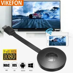 VIEllFON-Dongle Miracast Portable, 1080P NipFor MiraScreen Display, Anycast, Wifi, HDMI, Compatible