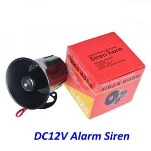 S&eacute;curit&eacute; DC 12V alarme ext&eacute;rieure sir&egrave;ne fil fort alarme klaxon 115Db ext&eacute;rieur Sirena Alarma