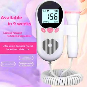 3.0HZ Doppler surveillance de la fréquence cardiaque fœtale maison femmes enceintes écouter bébé