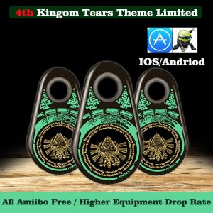 Porte-cl&eacute;s Bluetooth universel Amiibo, 52 jeux, carte NFC Zelda Jet Bros pour Console Nintendo