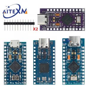 Pro Micro ATMEGA32U4 5V/16MHZ module avec le chargeur de démarrage pour arduino MINI USB/Micro USB