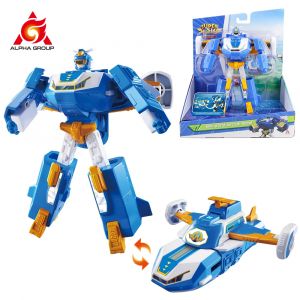 Super Wings Mini avion du monde Robot 6 pouces 11 étapes pour transformer de l'avion en Robot