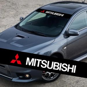 Autocollant décoratif pour pare-brise de fenêtre avant de voiture, pour Mitsubishi Lancer Outlander