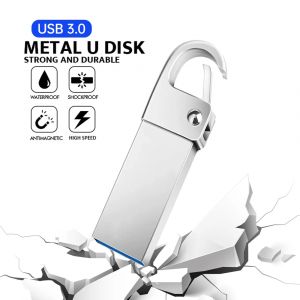 Cl&eacute; USB 3.0 en m&eacute;tal, 64 go 32 go, cl&eacute; USB, cl&eacute; USB, transfert de fichiers, disque U &eacute;tanche 128 go