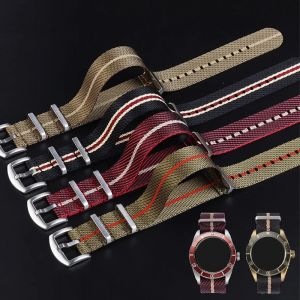 Bracelet militaire Premium pour Bracelet de montre en Nylon Tudor pour Seiko 18 20 22mm Bracelet en