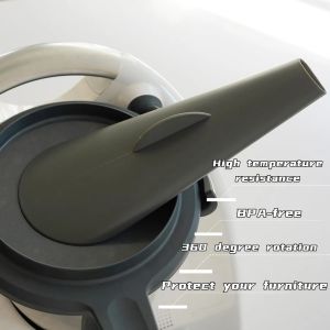 Pour Thermomix déviateur vapeur TM5 TM6 accessoires autocuiseur Guide d'air Anti-brûlure dérivation