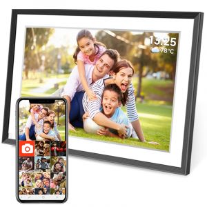 Cadre Photo num&eacute;rique WiFi de 10.1 pouces Frameo, cadre Photo num&eacute;rique intelligent Cloud HD