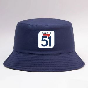 Homme été 51 Pastis seau chapeaux femmes réversible Cool extérieur Bob chapeau unisexe quotidien